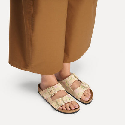Sandcastle Flower Print Sandals