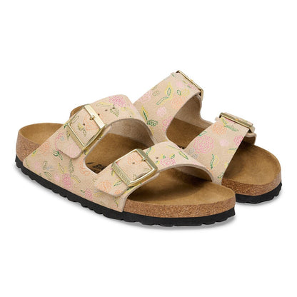Sandcastle Flower Print Sandals