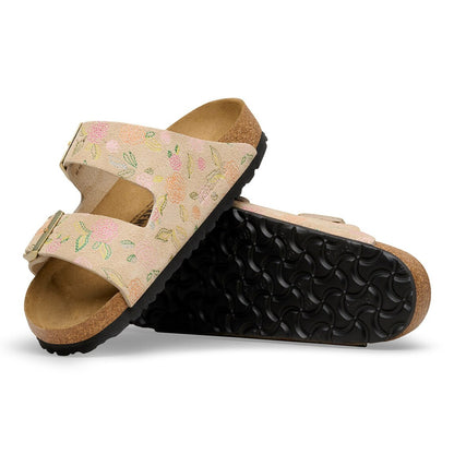 Sandcastle Flower Print Sandals