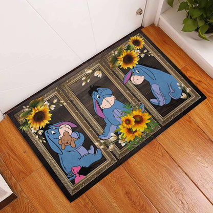 Eeyore Sunflower Doormat