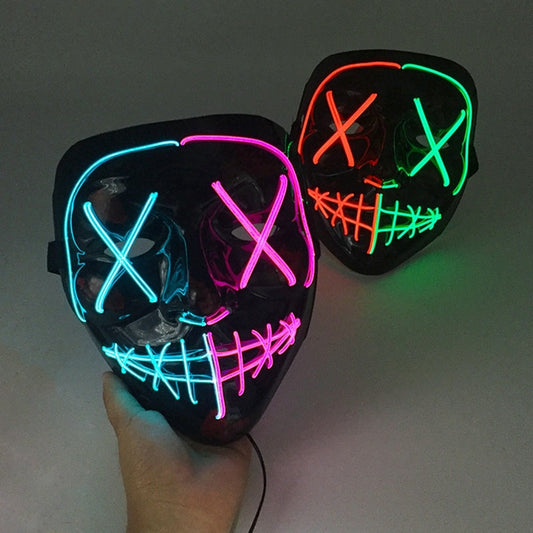 Spooky Chuckles - LED Glow Mask