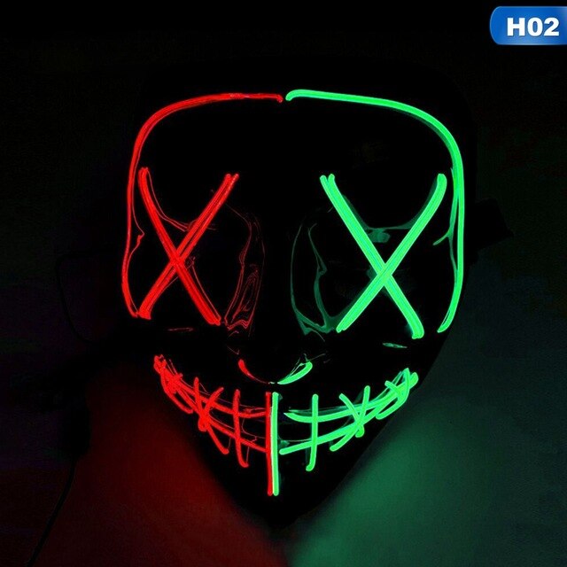 Spooky Chuckles - LED Glow Mask