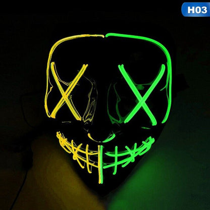 Spooky Chuckles - LED Glow Mask