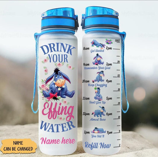 Eeyore Lovers Water Bottle V3