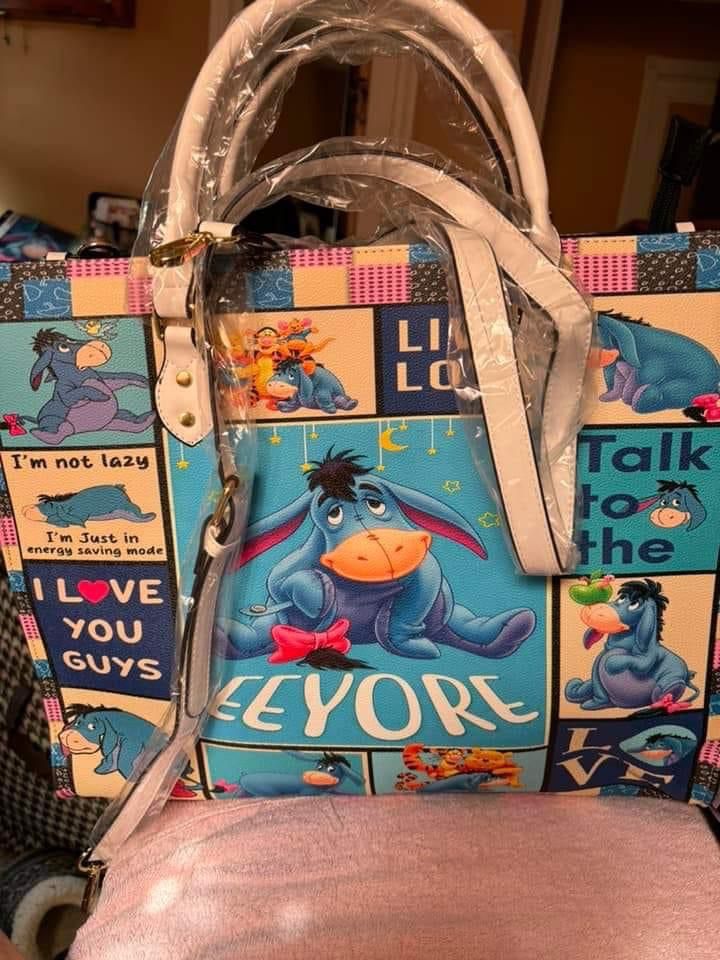 Limited Edition Eeyore leather bag