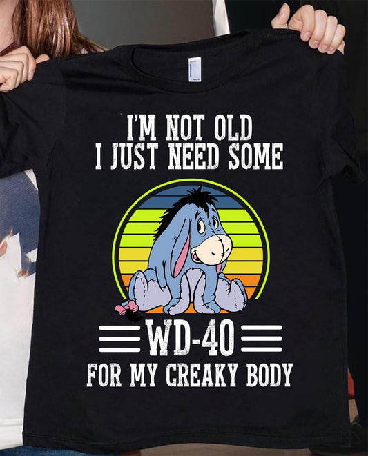 I’m not old!