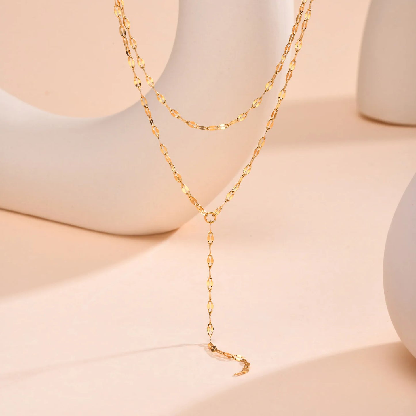 Trace Lariat Necklace