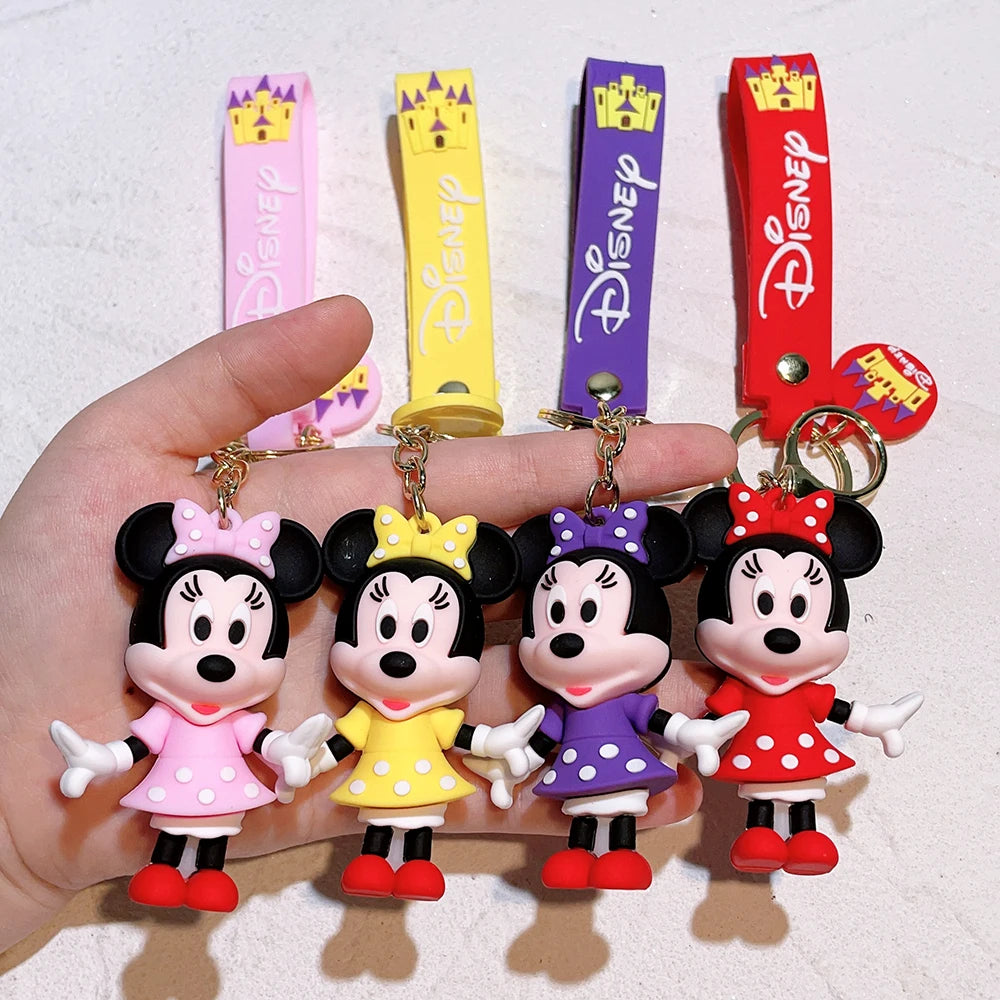 [FREE] Mickey & Minnie Cartoon Keychain