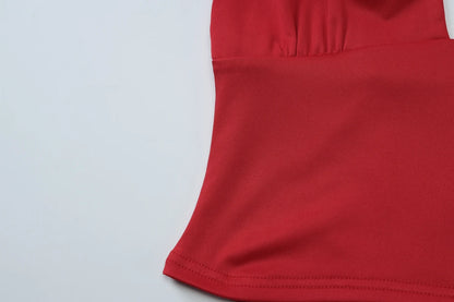 Plunge Tie Top