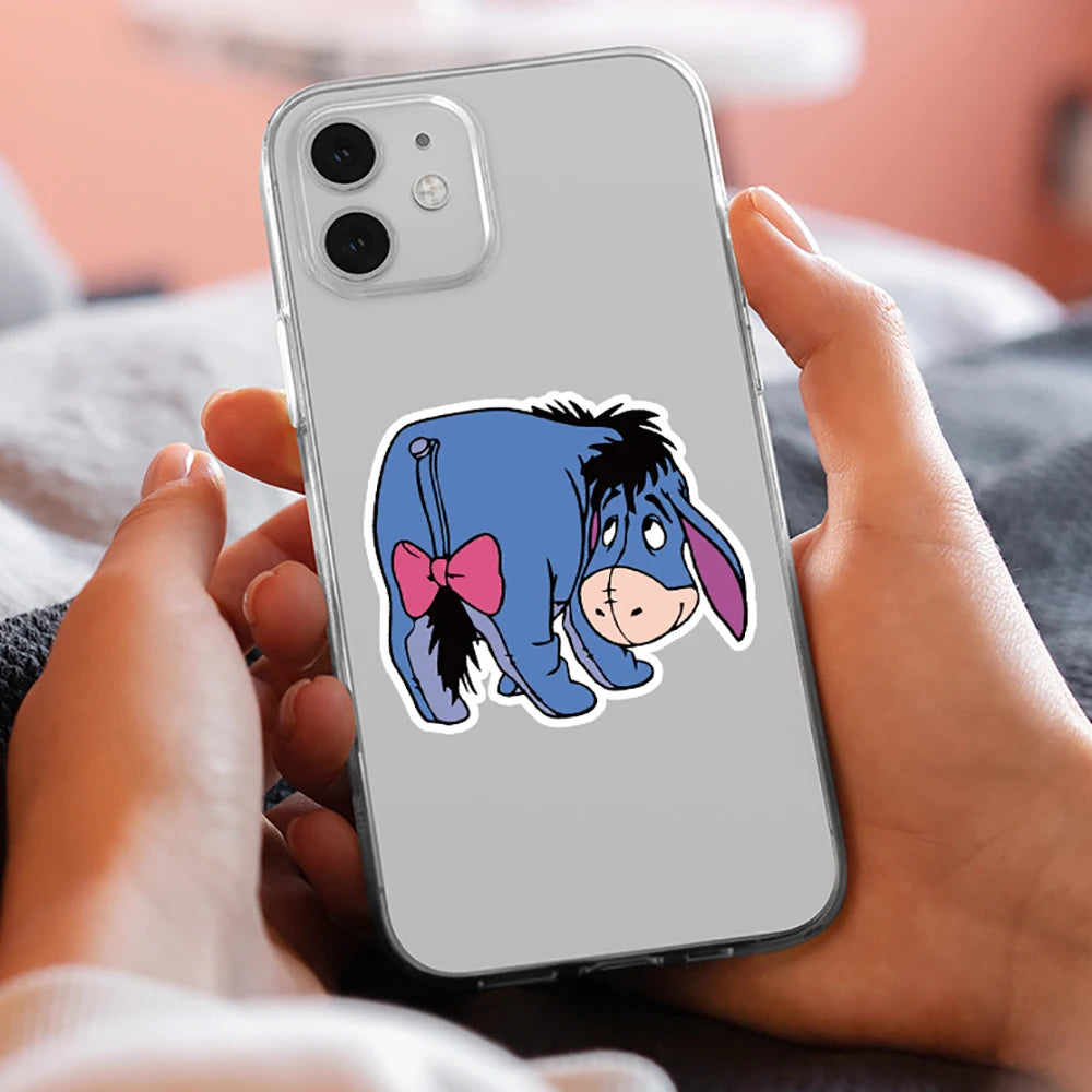 Cute Eeyore Catoon Stickers for Toys Notebook Laptop Fridge Phone Bike