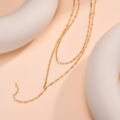 Trace Lariat Necklace