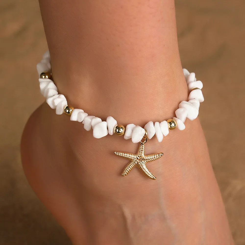 Shore Pebble Anklet