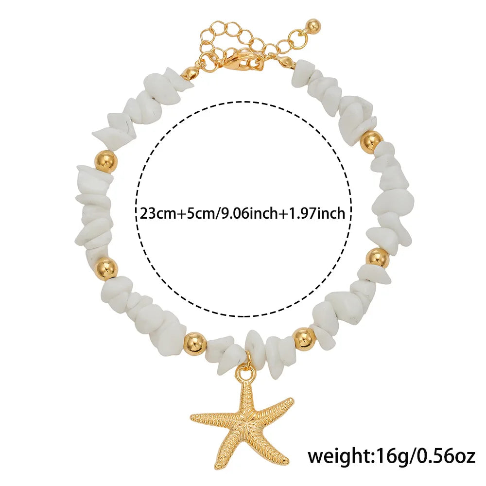 Shore Pebble Anklet