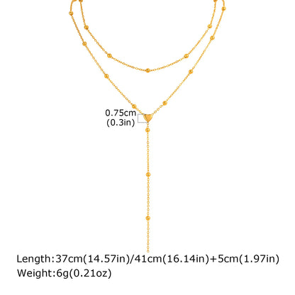 Trace Lariat Necklace