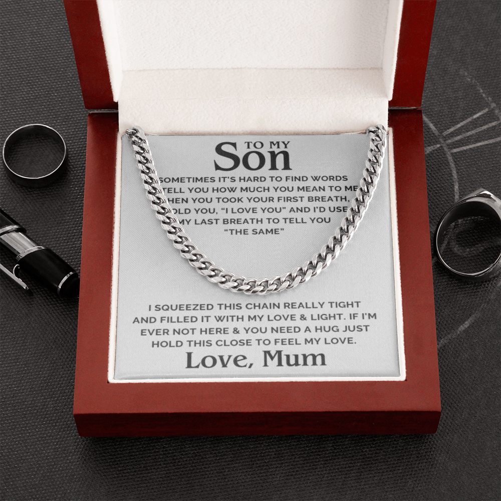 To my Son - Feel my love, Mum