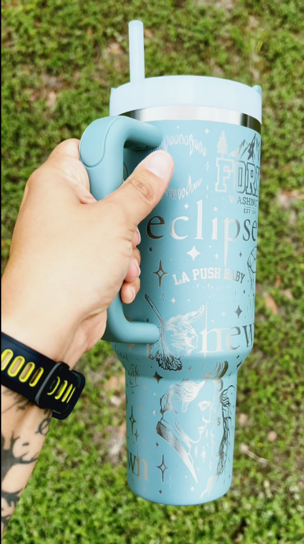 Stanley x Twilight theme Engraved  40oz Tumbler