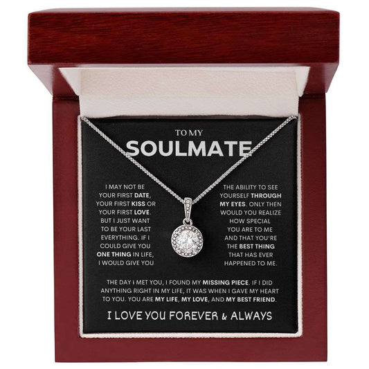 To My Soulmate | You Are My Best Friend | Eternal Hope Necklace | Gift For Her
