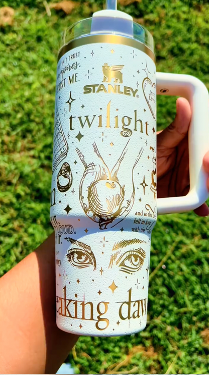 Stanley x Twilight theme Engraved  40oz Tumbler